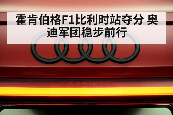 Audi F1 team